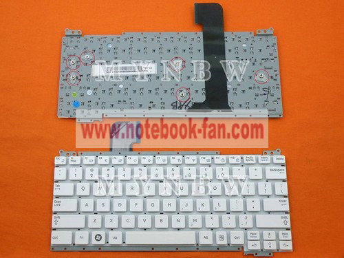 New SAMSUNG NC110 keyboard US White CNBA5902986ABIL - Click Image to Close